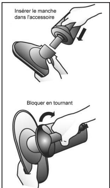 EARLEX NETTOYEUR A VAPEUR SC165 - Assemblage des accessoires - 1