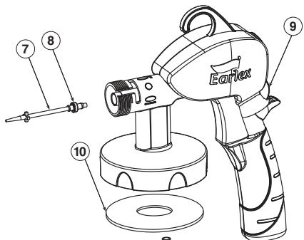 EARLEX HV5900 - EXPLODED PARTS VIEW - 2