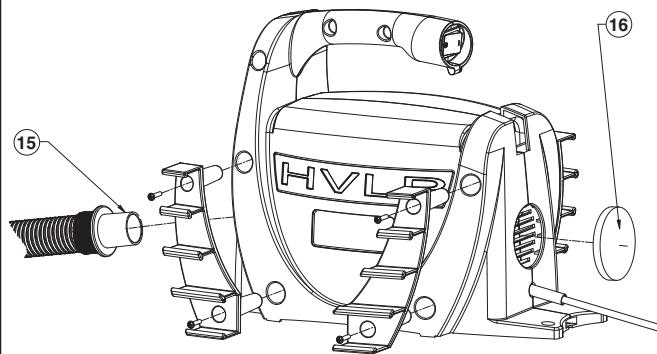EARLEX HV5900 - EXPLODED PARTS VIEW - 6