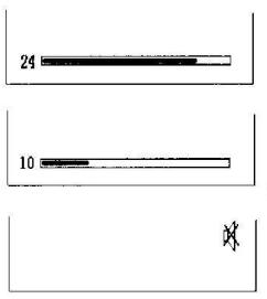 NESX NE 1508 TFT - Reglage du volume - 1