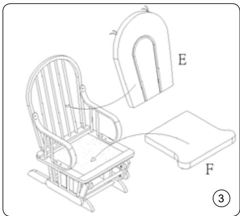 HAUCK GLIDER BASIC - Ottoman - 3