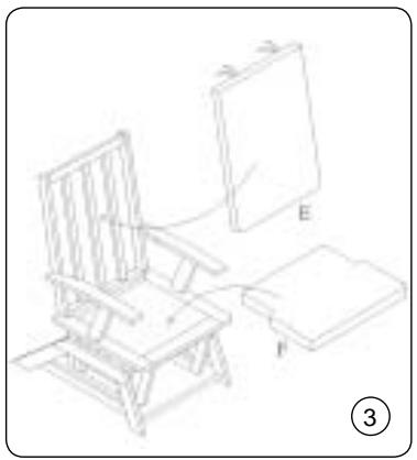 HAUCK GLIDER MONZA - Ottoman - 3