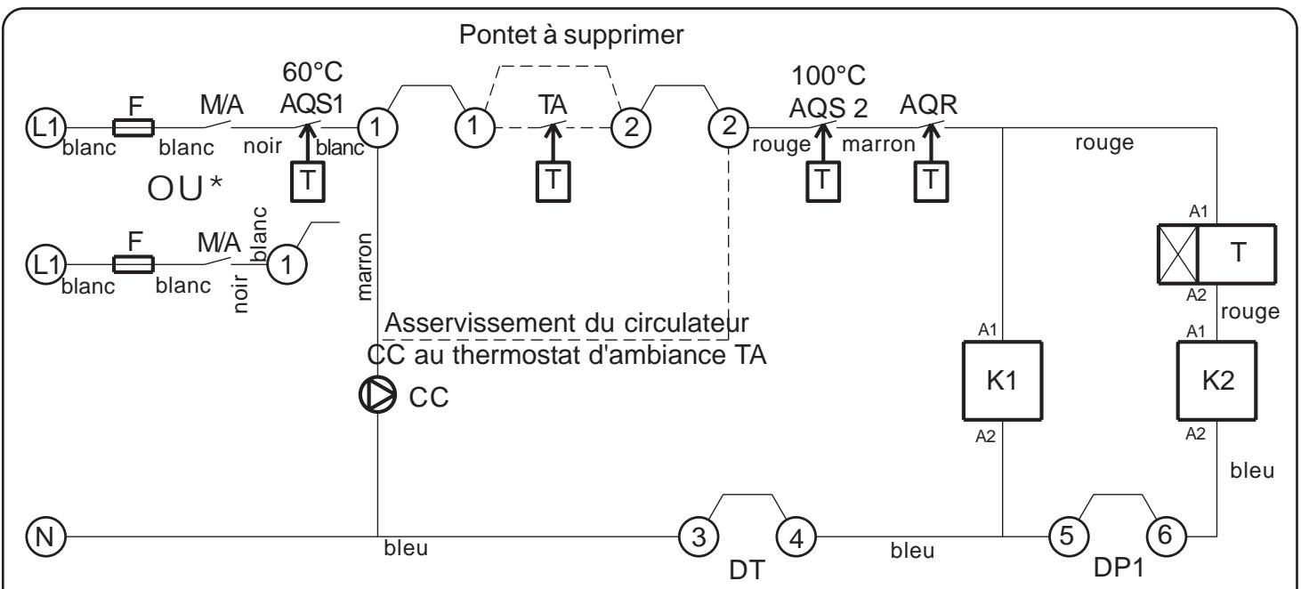 NOIROT GIALIX MA - - Gialix 12 c - schéma de principe du circuit de commande - 1
