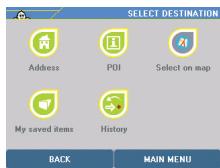 VIAMICHELIN X-930 - 2.1-ViaMichelin Navigation: Navigate to - 2