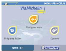 VIAMICHELIN X-930 - Viamichelin navigation sur votre x-930 - 1