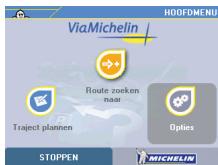 VIAMICHELIN X-930 - 2.3-ViaMichelin Navigation:OPTIES - 1