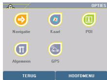VIAMICHELIN X-930 - 2.3-ViaMichelin Navigation:OPTIES - 2