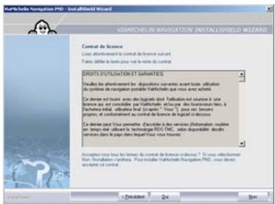 VIAMICHELIN X-980T - Installation du dvd-rom - 2