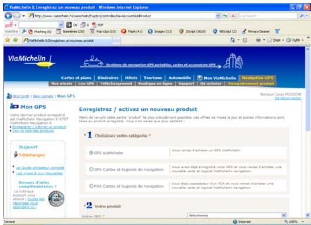 VIAMICHELIN NAVIGATION VERSION 7 - Ne connectez votre GPS portable ViaMichelin que lorsque la procédure d'installation vous le demandera ! - 23