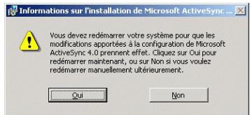 VIAMICHELIN NAVIGATION VERSION 7 - INSTALLATION MICROSOFT ACTIVESYNC - 8