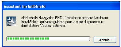 VIAMICHELIN NAVIGATION VERSION 7 - INSTALLATION SUR UN PC EQUIPE DE WINDOWS XP - 2