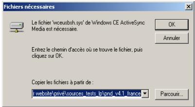VIAMICHELIN NAVIGATION VERSION 7 - INSTALLATION DU PILOTE « WCEUBSH.SYS » - 2