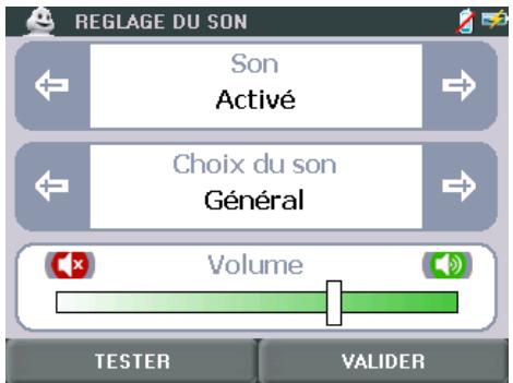 VIAMICHELIN NAVIGATION VERSION 7 - REGLAGE DU SON / VOLUME - 1