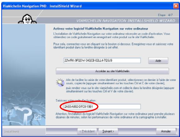 VIAMICHELIN NAVIGATION VERSION 7 - INSTALLATION DU PILOTE « WCEUBSH.SYS » - 23