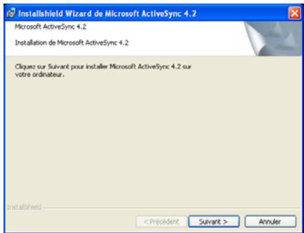 VIAMICHELIN NAVIGATION VERSION 7 - INSTALLATION MICROSOFT ACTIVESYNC - 2
