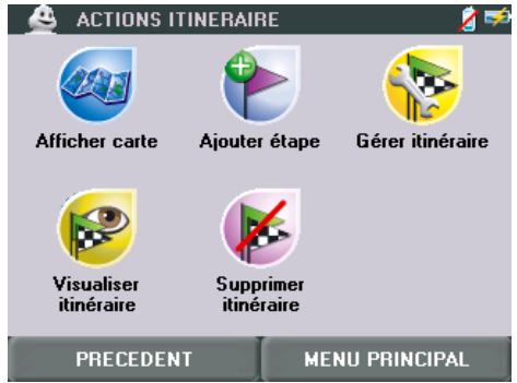 VIAMICHELIN NAVIGATION VERSION 7 - ACTIONS DEPART / ACTIONS ETAPES / ACTIONS ARRIVEE - 9