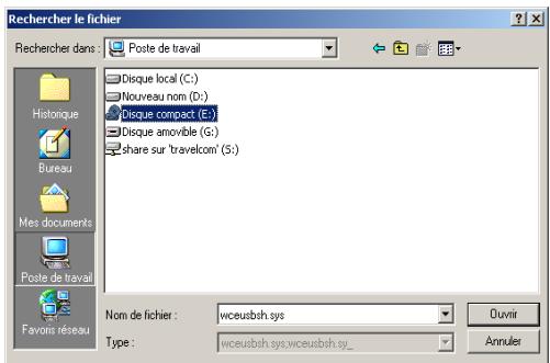 VIAMICHELIN NAVIGATION VERSION 7 - INSTALLATION DU PILOTE « WCEUBSH.SYS » - 4