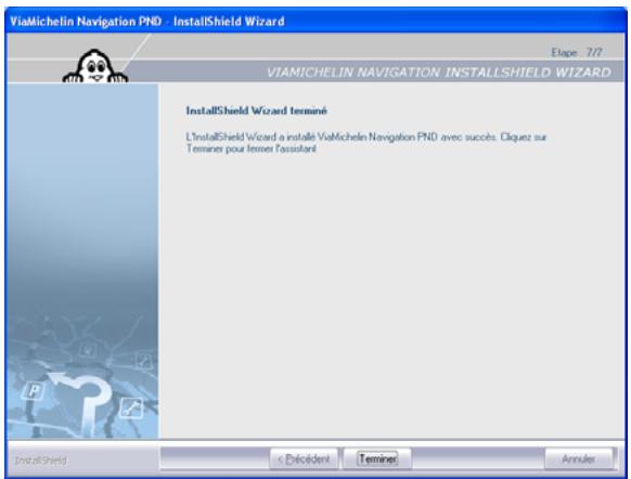 VIAMICHELIN NAVIGATION VERSION 7 - INSTALLATION DU PILOTE « WCEUBSH.SYS » - 29