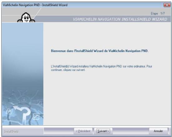 VIAMICHELIN NAVIGATION VERSION 7 - Ne connectez votre GPS portable ViaMichelin que lorsque la procédure d'installation vous le demandera ! - 6
