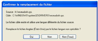 VIAMICHELIN NAVIGATION VERSION 7 - INSTALLATION DU PILOTE « WCEUBSH.SYS » - 6