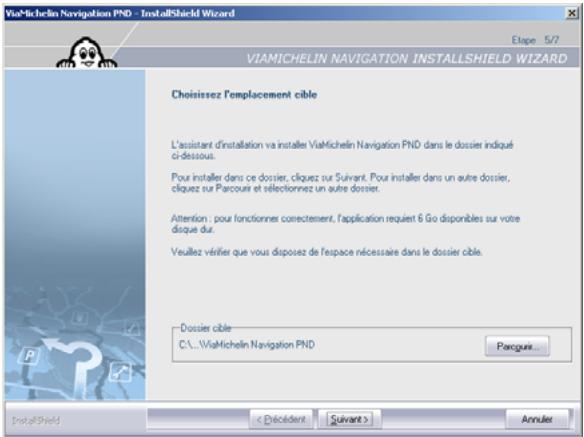 VIAMICHELIN NAVIGATION VERSION 7 - INSTALLATION DU PILOTE « WCEUBSH.SYS » - 20