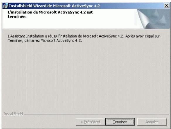 VIAMICHELIN NAVIGATION VERSION 7 - INSTALLATION MICROSOFT ACTIVESYNC - 7