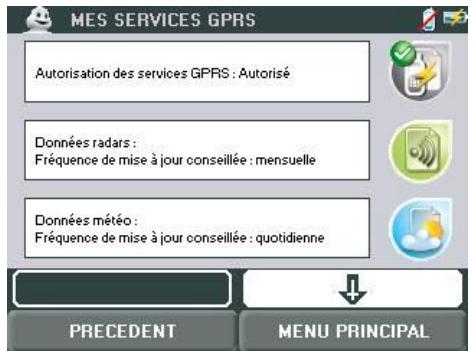 VIAMICHELIN NAVIGATION VERSION 7 - Qu'est-ce que le GPRS ? - 1