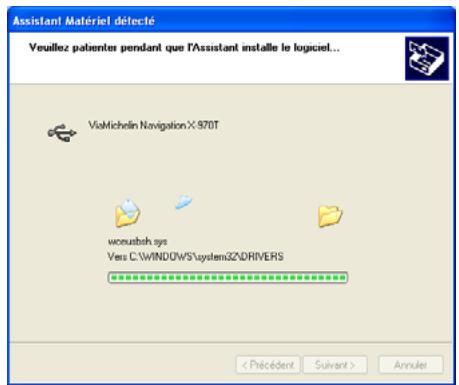 VIAMICHELIN NAVIGATION VERSION 7 - INSTALLATION DU PILOTE « WCEUBSH.SYS » - 7