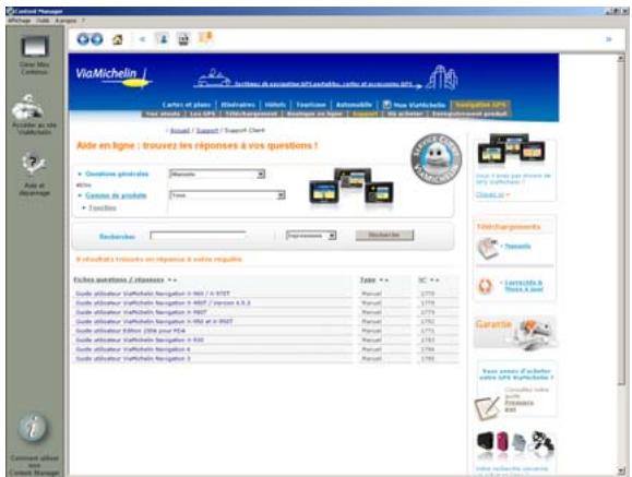 VIAMICHELIN NAVIGATION VERSION 7 - GUIDE D'UTILISATION - 1