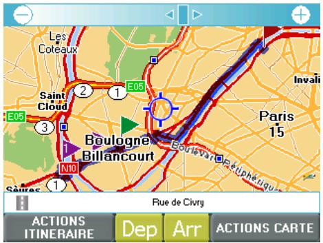 VIAMICHELIN NAVIGATION VERSION 7 - Itinéraire - 1