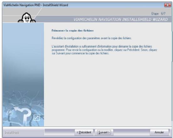VIAMICHELIN NAVIGATION VERSION 7 - Ne connectez votre GPS portable ViaMichelin que lorsque la procédure d'installation vous le demandera ! - 27