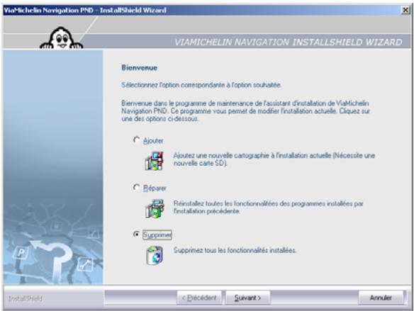 VIAMICHELIN NAVIGATION VERSION 7 - AJOUTER / REPARER / SUPPRIMER - 2