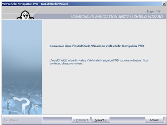 VIAMICHELIN NAVIGATION VERSION 7 - INSTALLATION DU PILOTE « WCEUBSH.SYS » - 5