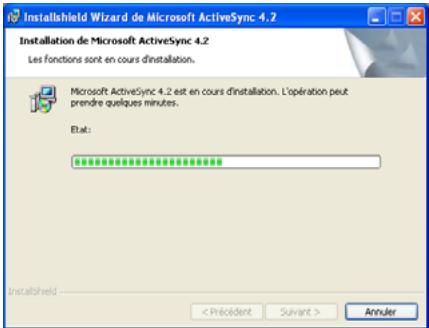 VIAMICHELIN NAVIGATION VERSION 7 - INSTALLATION MICROSOFT ACTIVESYNC - 7