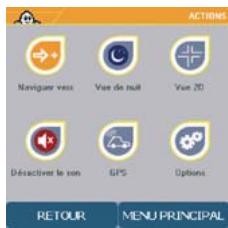 VIAMICHELIN VMN 3 - Les options de l'écran de navigation - 2