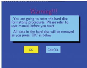 WE DIGITAL WE RECORD - Formater le HDD - 1