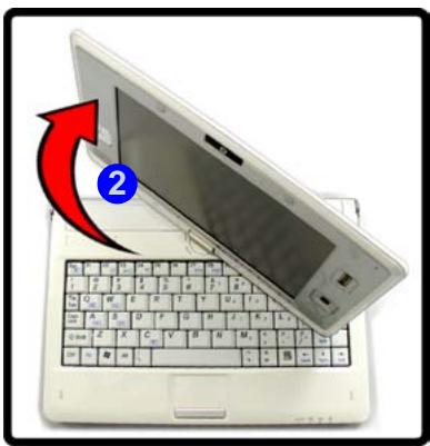 WE DIGITAL WE SURF - Pourmettre l'ordinateure en Mode Tablet: - 2