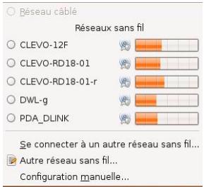 WE DIGITAL WE SURF - Connexion avec le Network Manager (Gestionnaire de réseau) - 2
