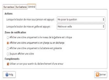 WE DIGITAL WE SURF - Caracteristiques de gestion de l'alimentation - 3