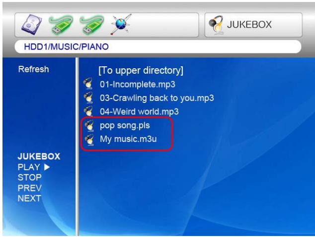 WE DIGITAL FULL TFT HDMI H264 - Prise en charge des fichiers M3U et PLS - 1