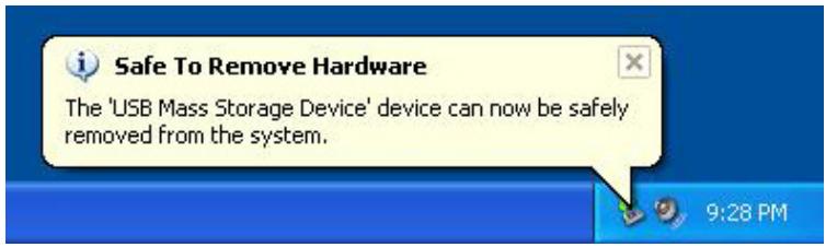 WE DIGITAL FULL TFT HDMI H264 - Déconnexion du PC - 3