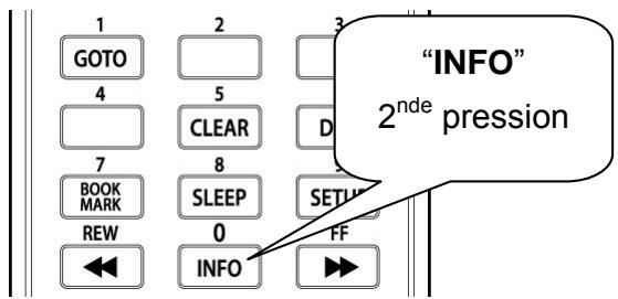 WE DIGITAL FULL TFT HDMI H264 - Affichage de la durée de lecture actuelle. - 1