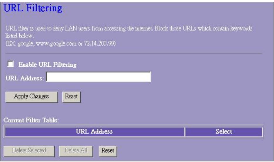 VIVANCO WLAN ROUT 54-N - Filtrera URL - 1