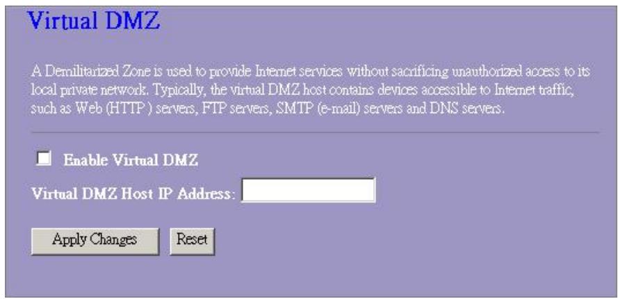 VIVANCO WLAN ROUT 54-N - DMZ virtuel - 1