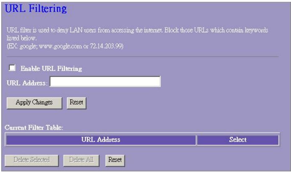 VIVANCO WLAN ROUT 54-N - URL Filtering (Filtrowanie adresów URL) - 1