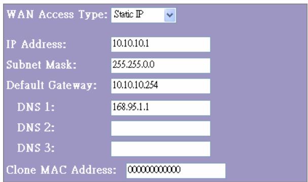 VIVANCO WLAN ROUT 54-N - Static IP Mode - 1