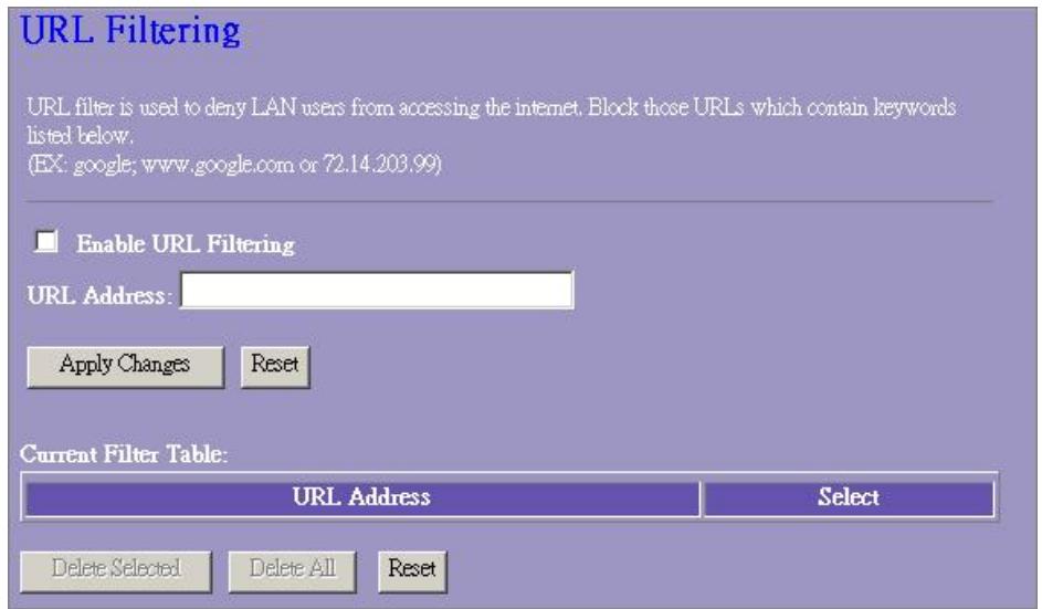 VIVANCO WLAN ROUT 54-N - URL Filtering - 1