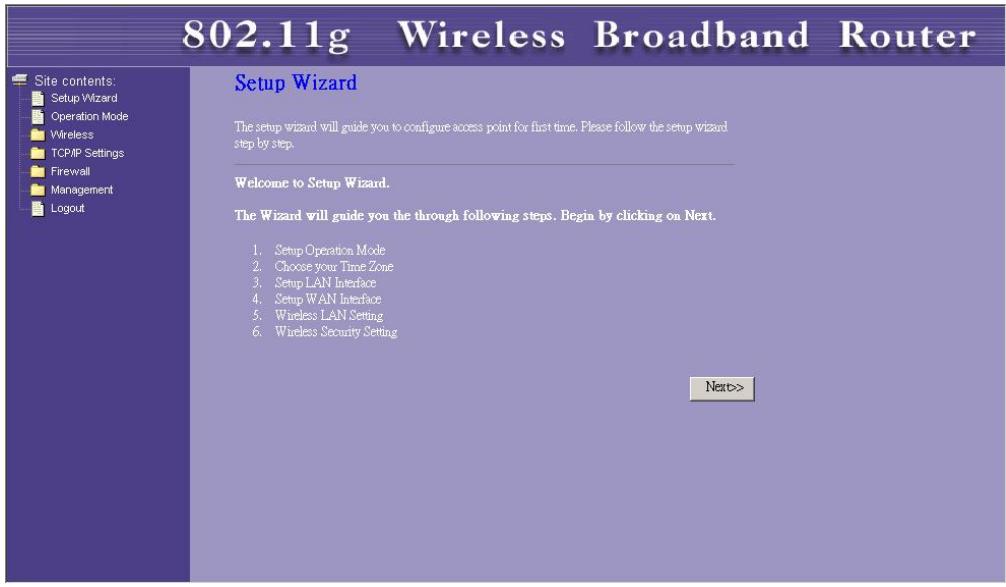 VIVANCO WLAN ROUT 54-N - L'interfaccia grafica - 1