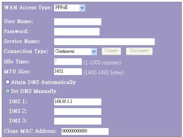 VIVANCO WLAN ROUT 54-N - PPPoE Modus - 1