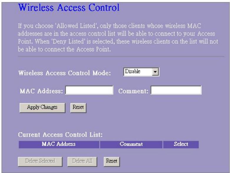 VIVANCO WLAN ROUT 54-N - Access Control - 1